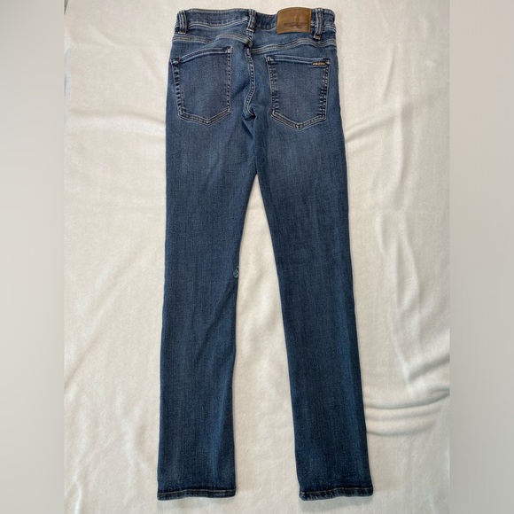 Volcom 2x4 Skinny Stretch Dark Wash Jeans Size 29 #0760 - Picture 2 of 8